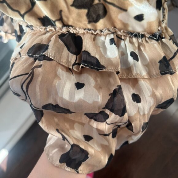 kate spade peplum blouse top size 4 like new no tags - Picture 6 of 7